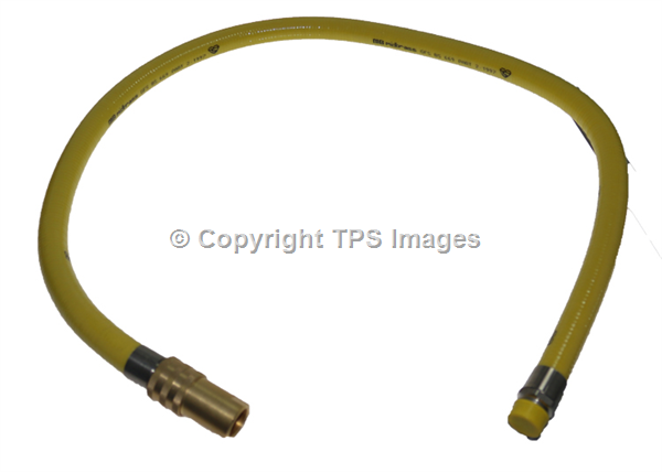 Commercial Yellow Gas Catering Hose – 1/2" Or 3/4" Length Options – Propane/Butane